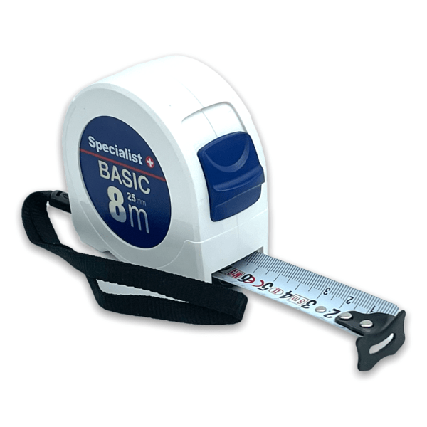 SPECIALIST+ ruletė BASIC 8 m, 25 mm 1