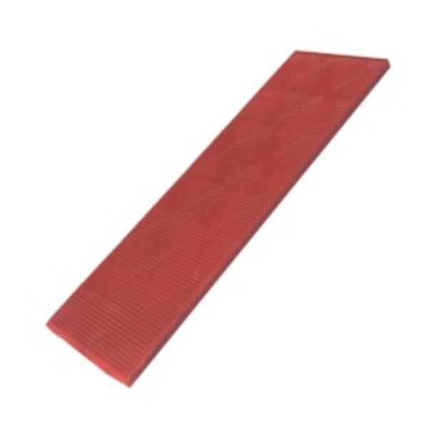 Lyginimo kaladėlės 100x24x3mm (Raudona)