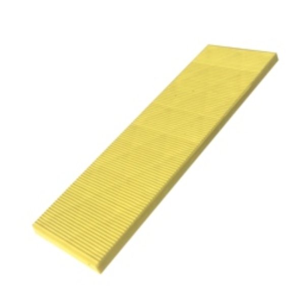 Lyginimo kaladėlė 100x24x4mm (Geltona)