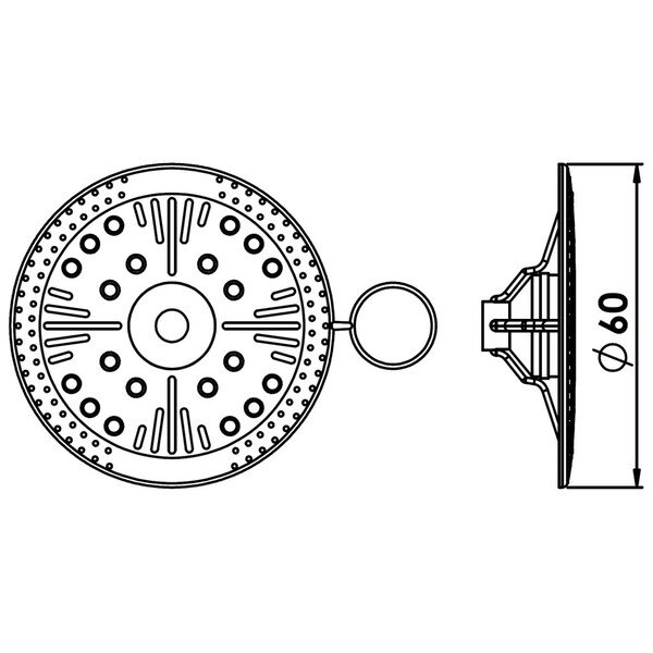 Plastikinė lėkštelė TAD-60