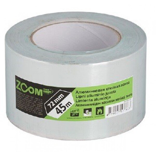 Lipni aliuminė juosta ZOOM 72mm x 45m