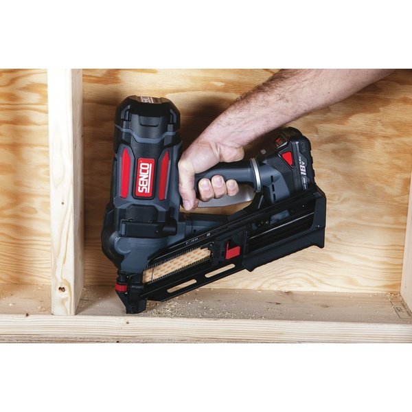 Akumuliatorinė viniakalė 34° vinims pop.j. 32-64 18V 4