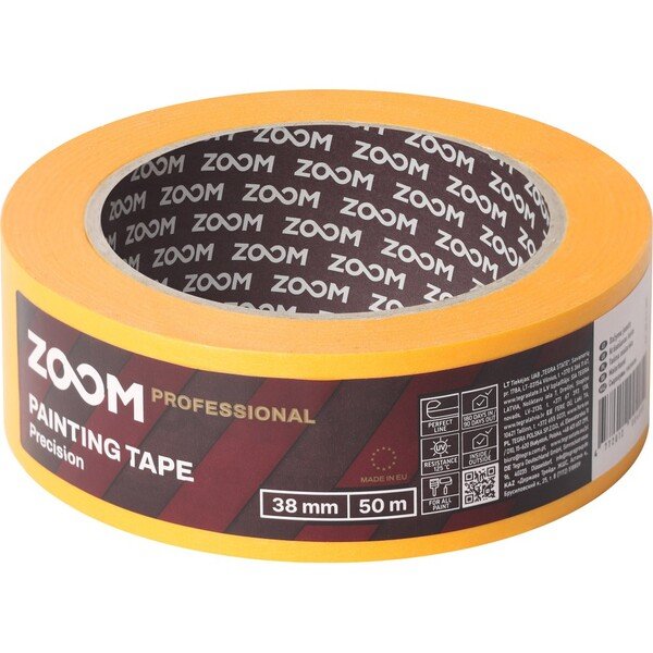 Profesionali dažymo juosta 38mmx50m Precision ZOOM